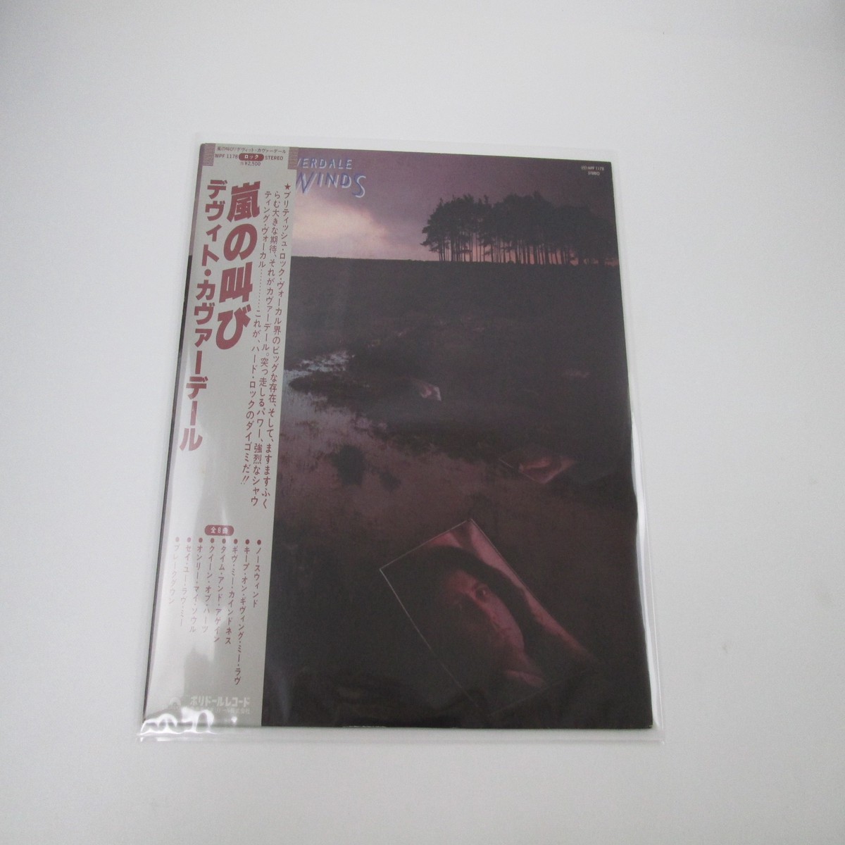 DAVID COVERDALE NORTHWINDS POLYDOR MPF 1178 with OBI Japan LP Vinyl