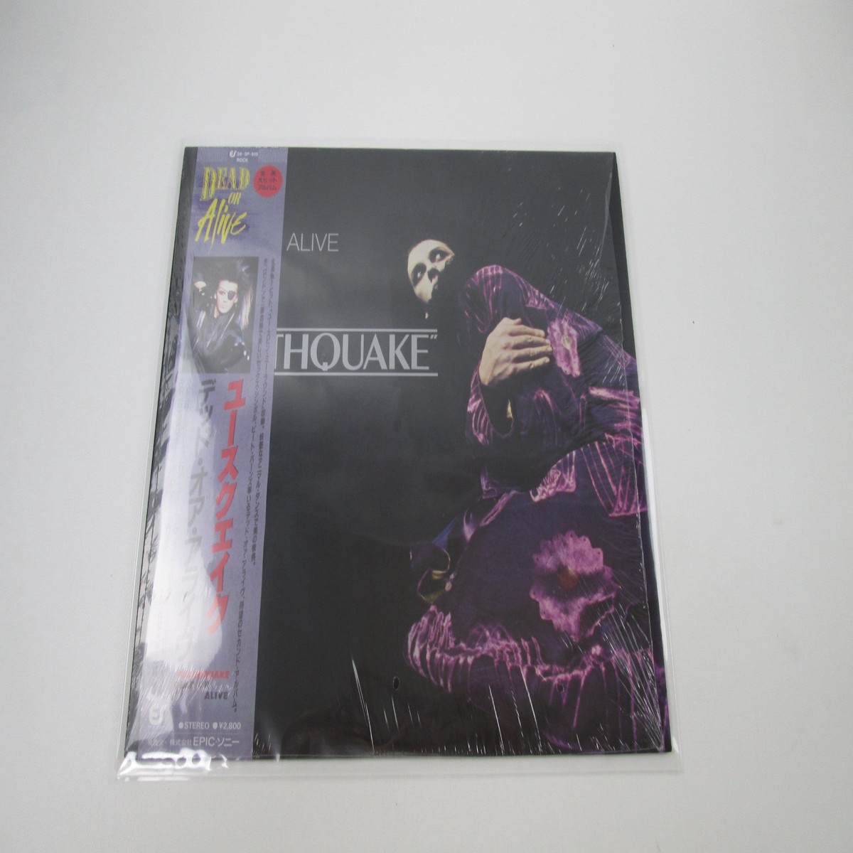 Dead Or Alive Youthquake Epic 28 3P-615 with OBI Japan LP Vinyl
