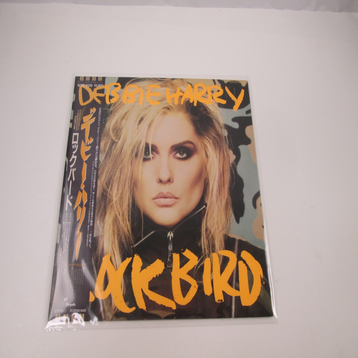 DEBBIE HARRY ROCKBIRD Promo WWS-91210 with OBI Japan LP Vinyl
