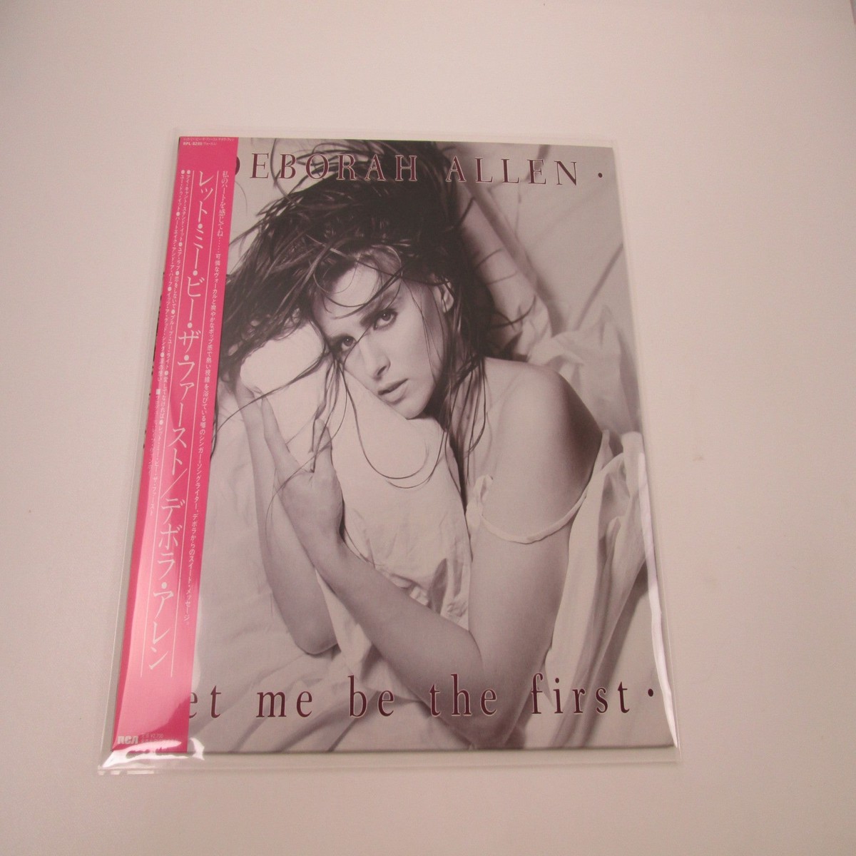 Deborah Allen Let Me Be The First RPL-8285 with OBI Japan LP Vinyl