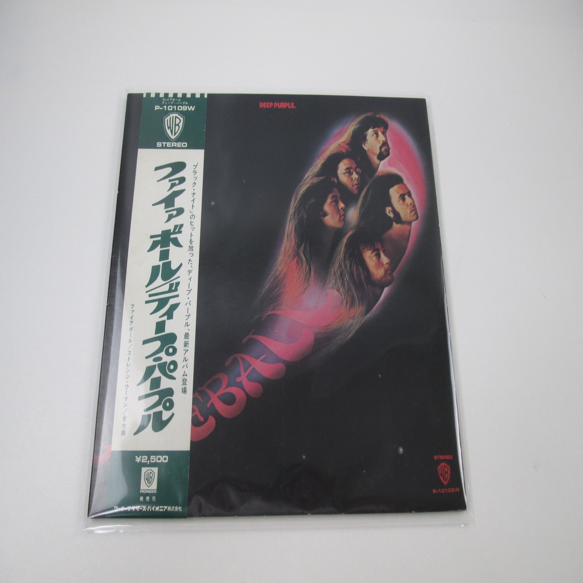 Deep Purple Fireball P-10109W with OBI Japan LP Vinyl