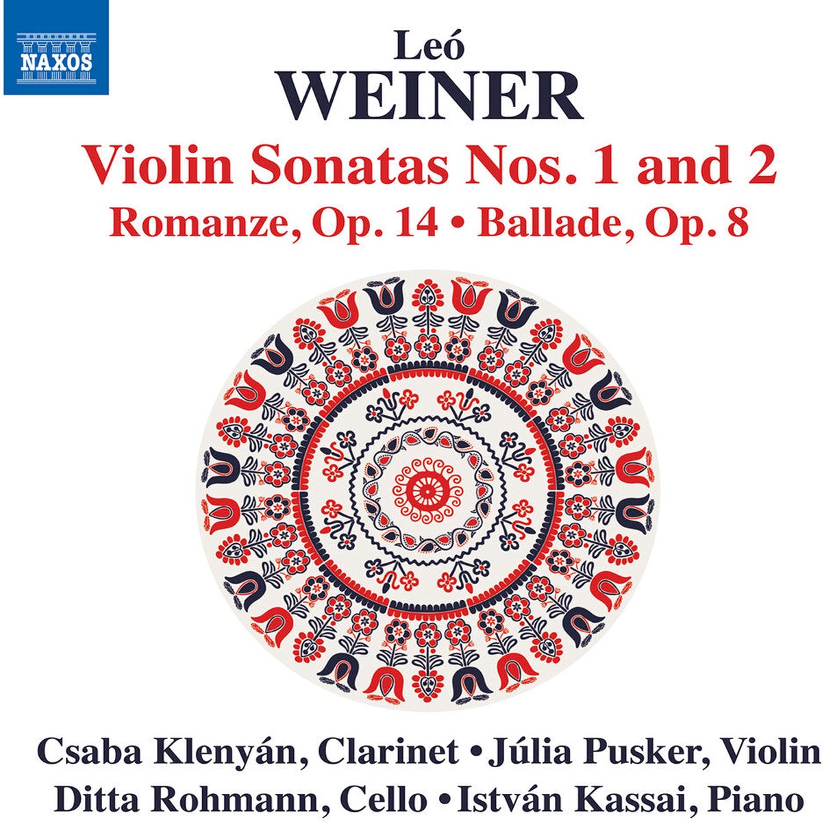 Csaba Klenyan - Weiner: Vn Sons Nos. 1-2 Romanze Ballade