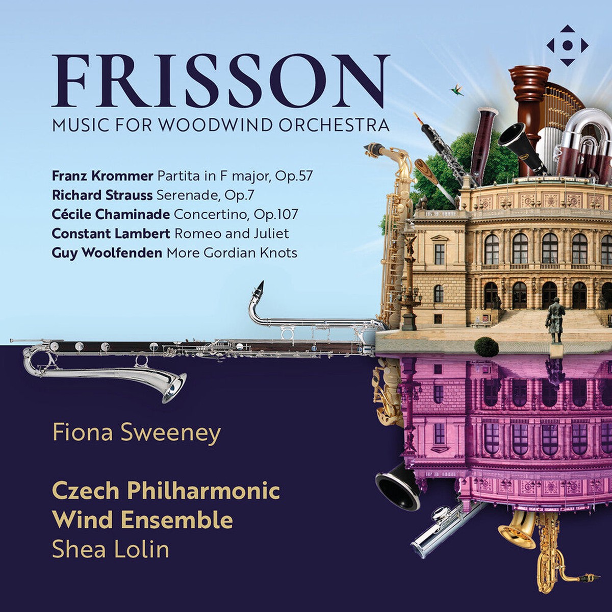 Czech Philharmonic Wind Ensemble - Frisson: Music For Woodwind Orchestra