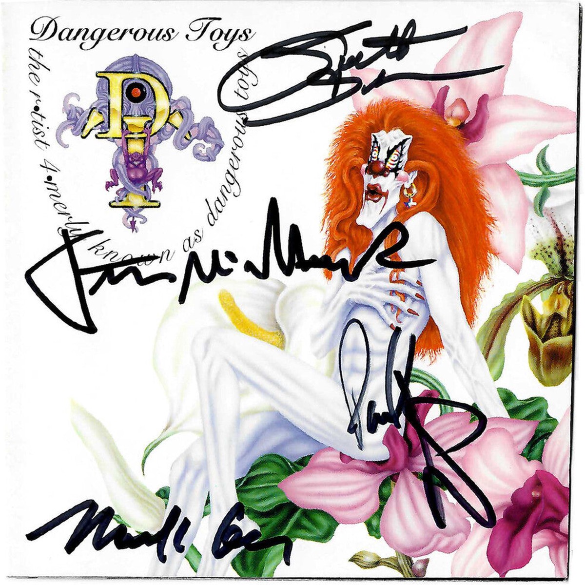 Dangerous Toys - THE R*TIST 4*MERLY KNOWN AS DANGEROUS TOYS - SIGNED