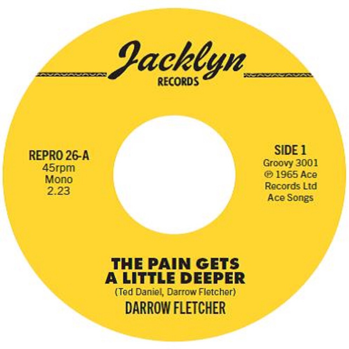 Darrow Fletcher - Pain Gets A Little Deeper / My Judgement Day (Uk)