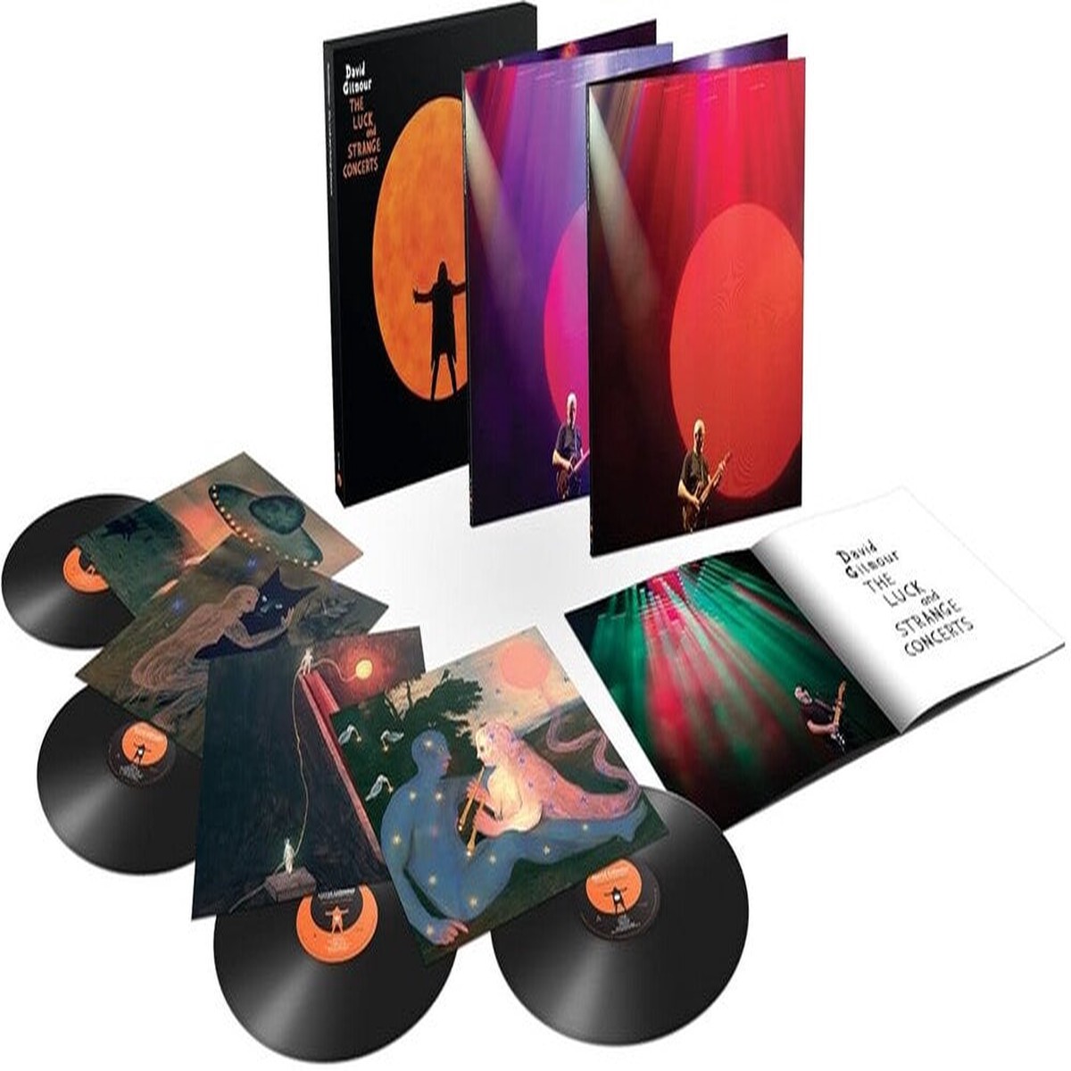 David Gilmour - The Luck And Strange Concerts (4-LP Box Set)