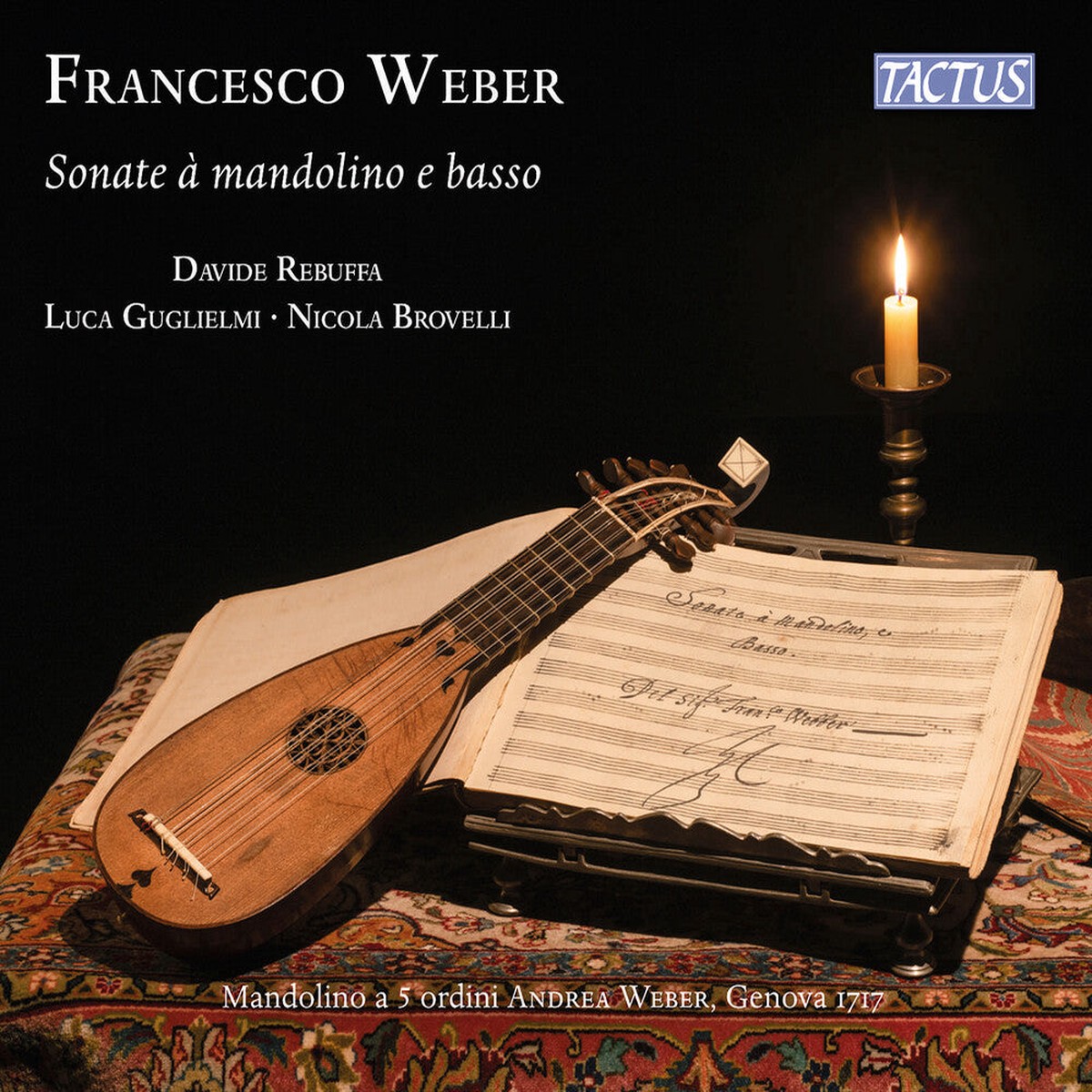 Davide Rebuffa - Weber: Sonate A Mandolino E Basso
