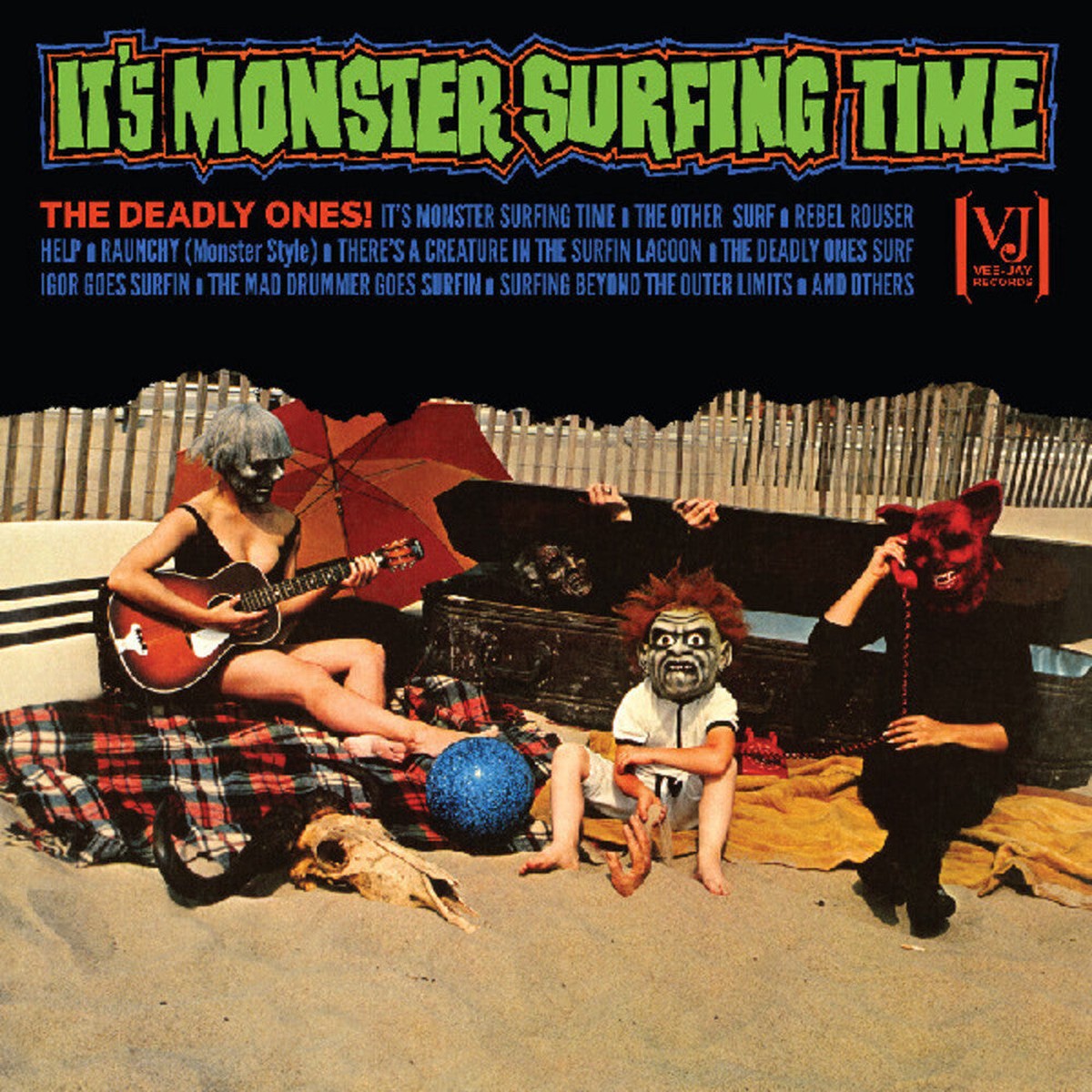 Deadly Ones - It's Monster Surfing Time (All-analog)