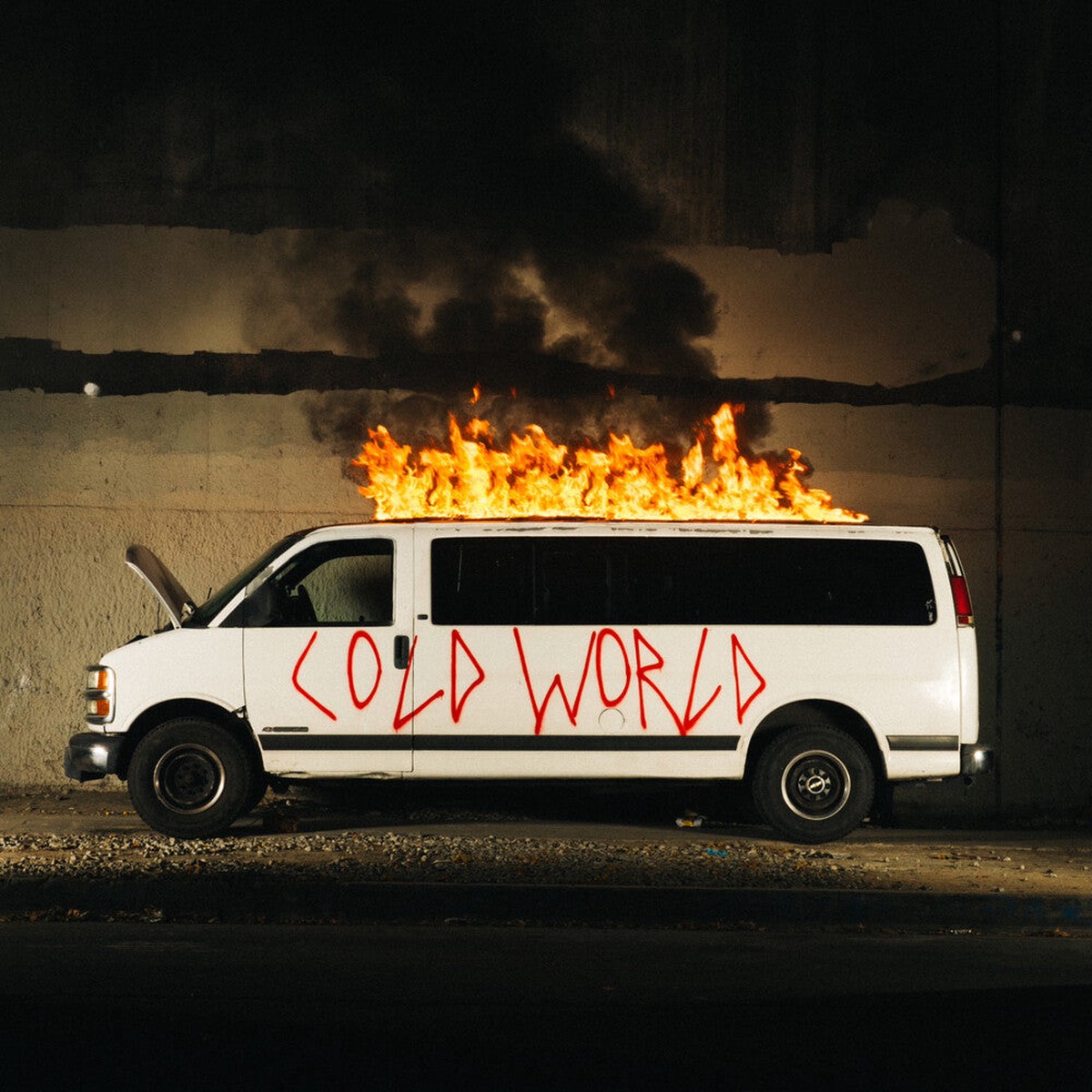 Death Lens - Cold World [Indie Exclusive Transparent Clear Colored Vinyl]