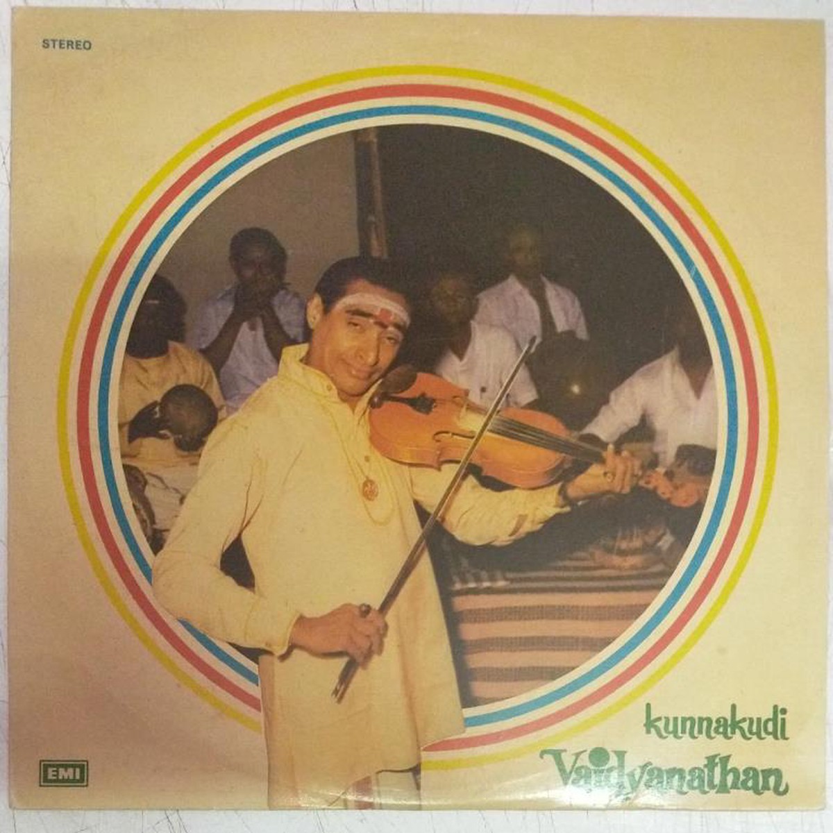 Classical Violin Instrumental LP Vinyl Record by Kunnakudi Vaidyanathan