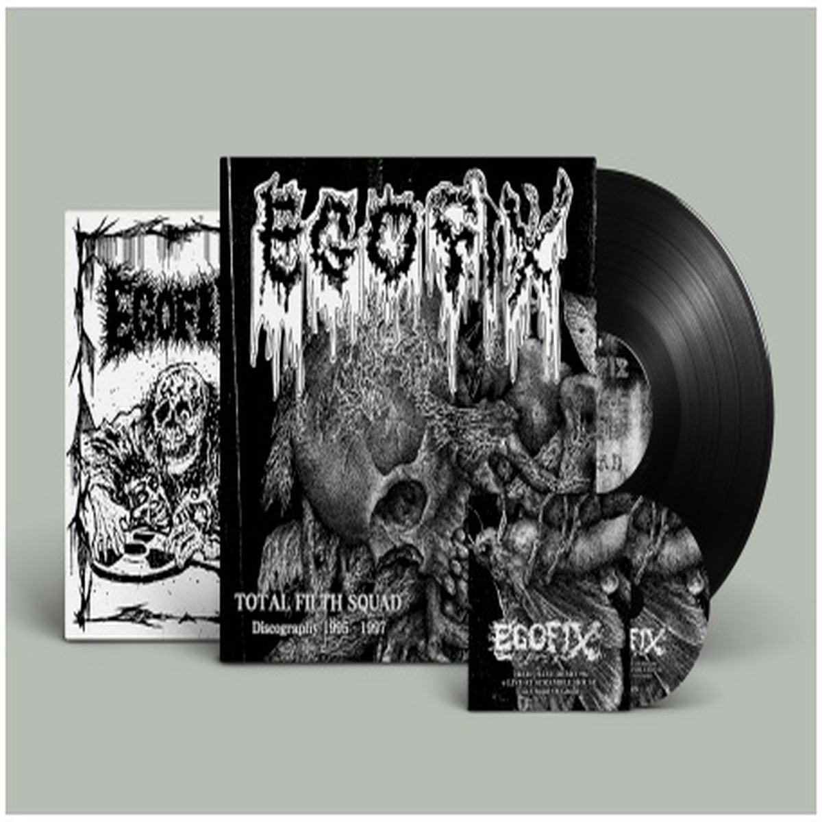 EGO FIX - Total filth squad 1995-1997 LP+CD